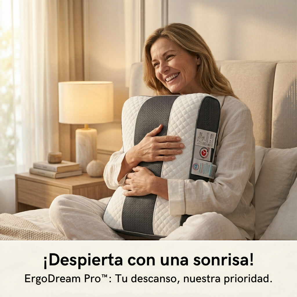 Olvídate del Dolor Cervical con ErgoDream Pro™  | 50% DE DESCUENTO