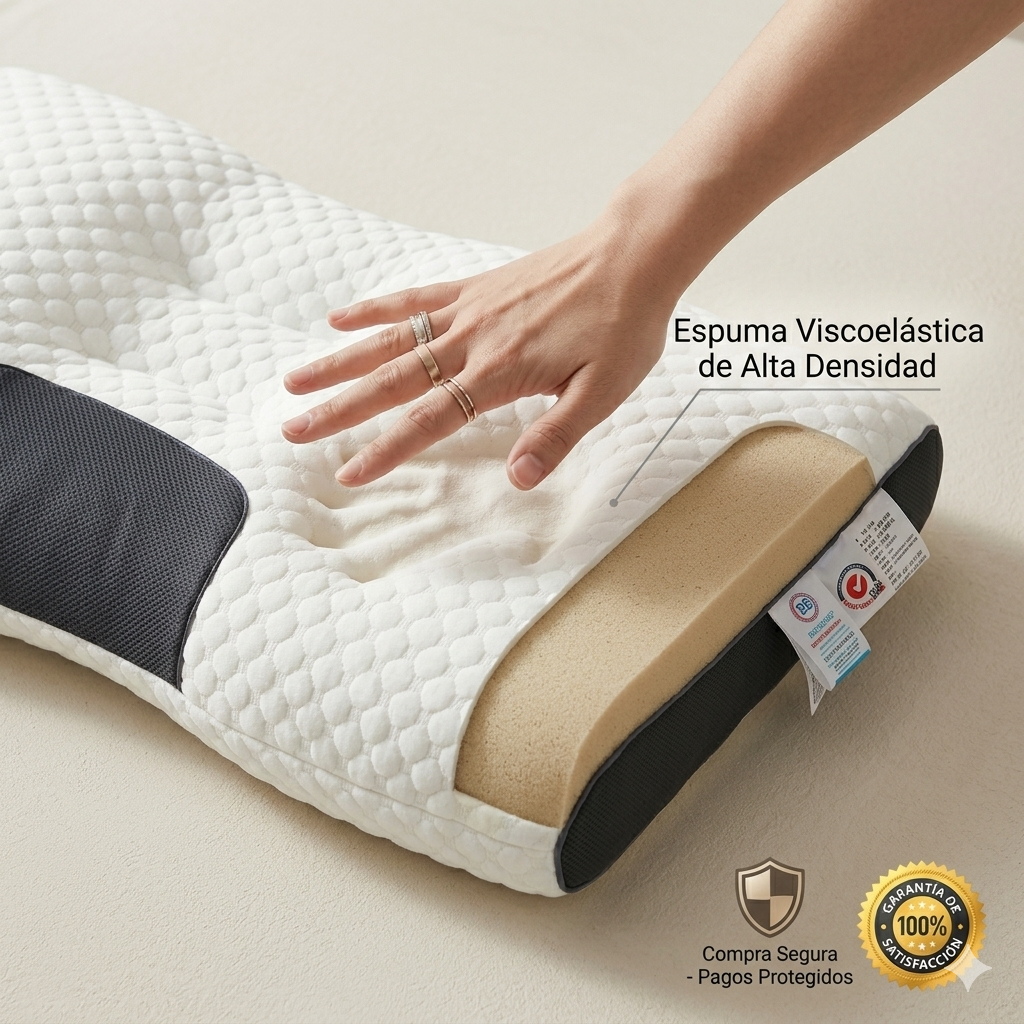 Olvídate del Dolor Cervical con ErgoDream Pro™  | 50% DE DESCUENTO