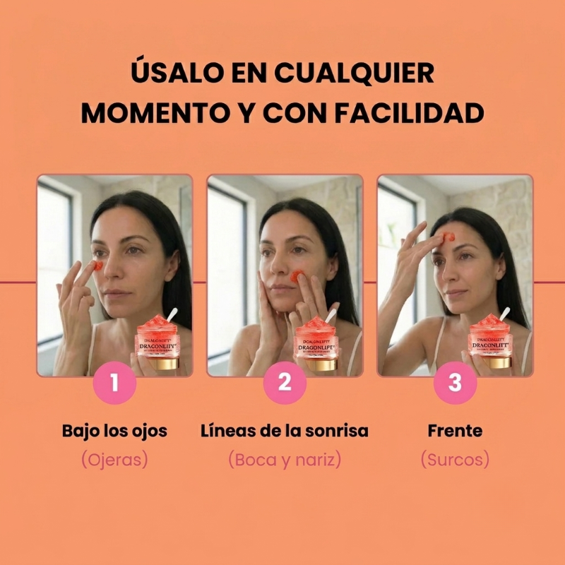 Reduce las arrugas con DragonLift® en 7 días / 1+1 GRATIS